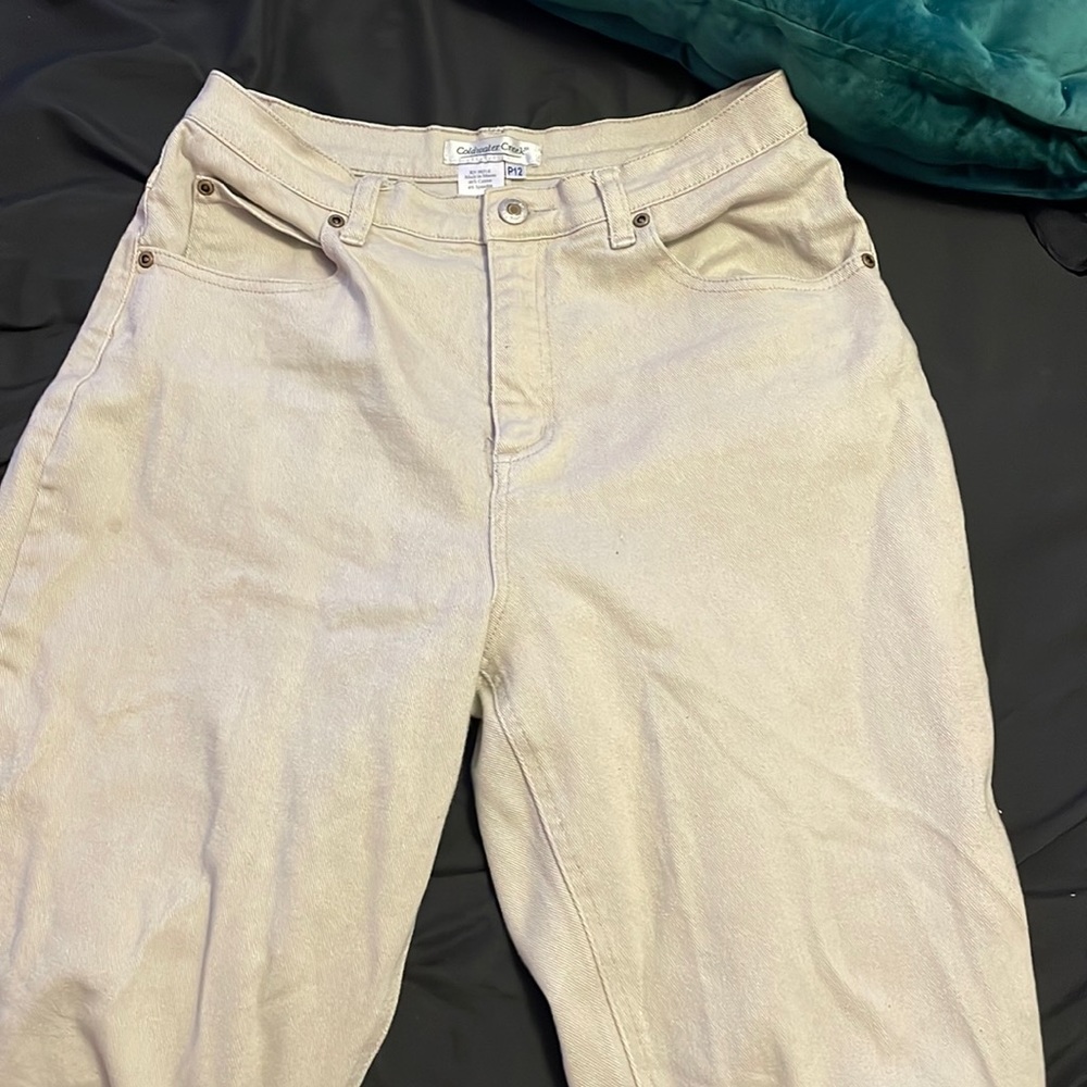 ColdWater Creek Khaki jeans / size: P12